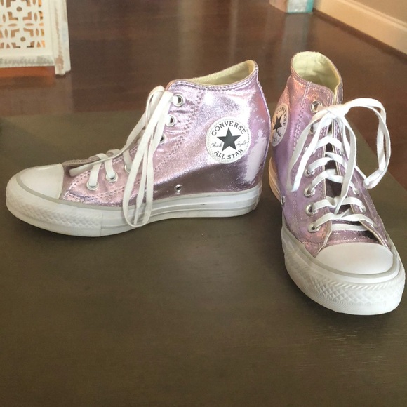 metallic converse wedges